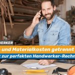 Headerbild für Blogbeitrag zum Thema Handwerker-Rechnung