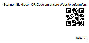 QR-Code Website