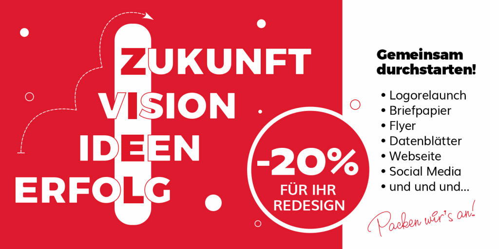 Zukunft Vision Ideen Erfolg Designwerkstatt24