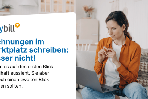 Headerbild für Blogbeitrag zum Thema Rechnungserstellung via Marktplatz