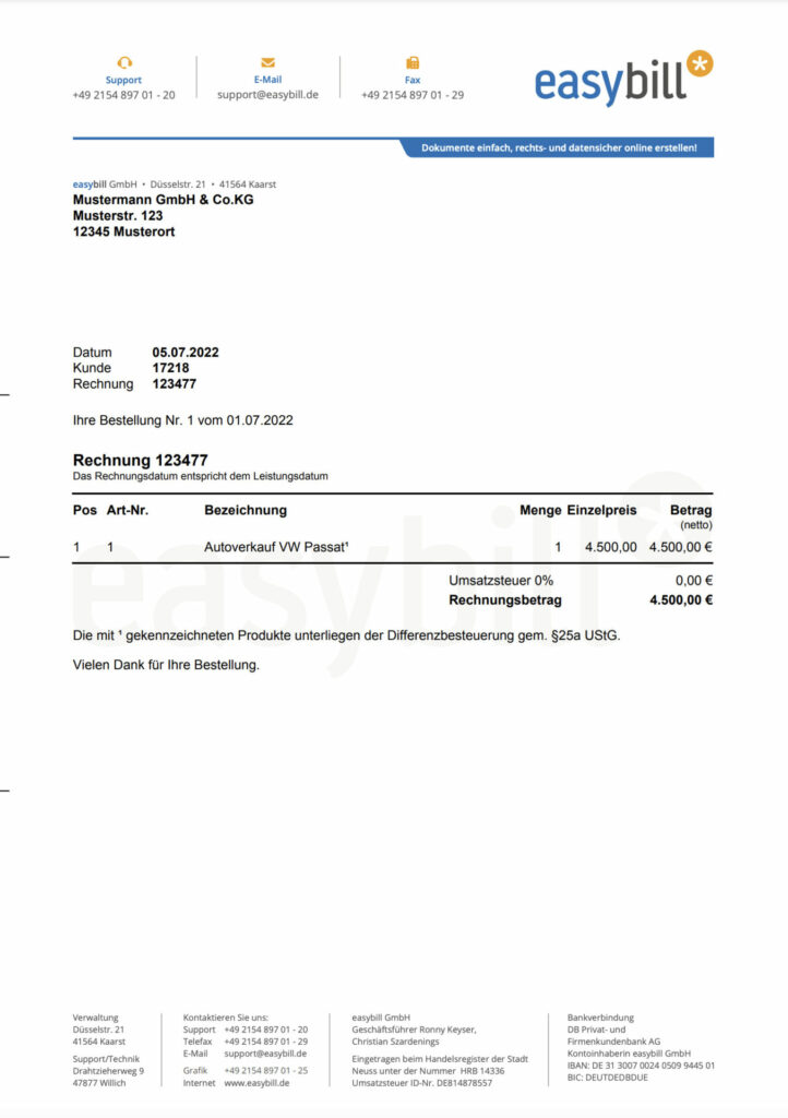 Differenzbesteuerung_rechnung_vorlage