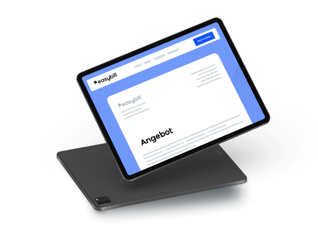 Angebote schnell und einfach schreiben und verschicken mit easybill