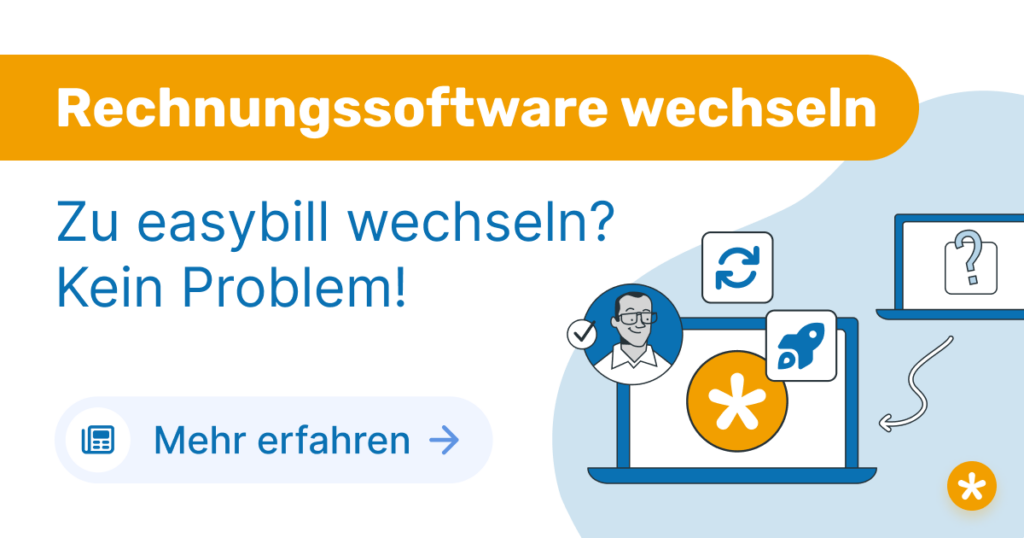 Headerbild für Softwarewechsel zu easybill