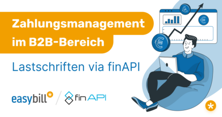 Headerbild Zahlungsmanagement mit finAPI Lastschriften