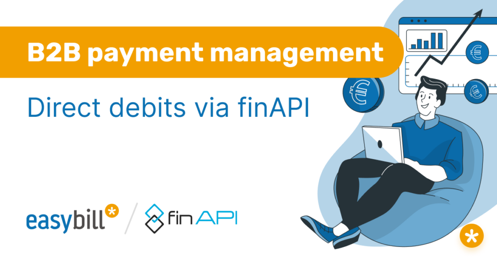 Header image payment management with finAPI direct debits