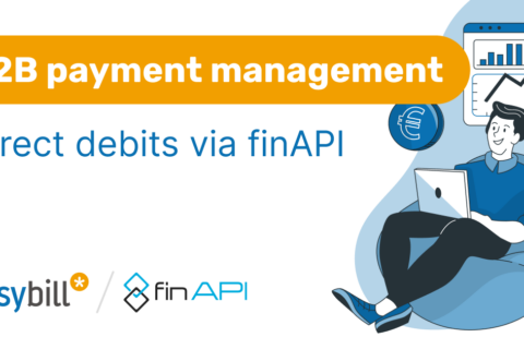 Header image payment management with finAPI direct debits
