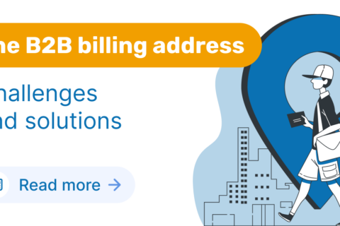 Header picture billing address for B2B invoices