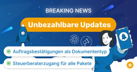 Unbezahlbare Updates Stb-Zugang und Auftragsbestaetigung