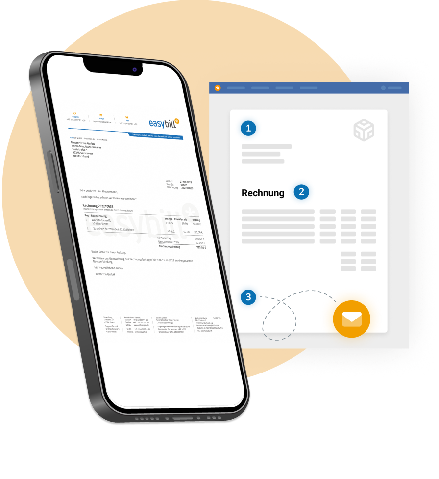 rechnung online schreiben