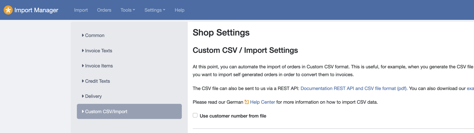 The easybill-CSV import for more effective billing