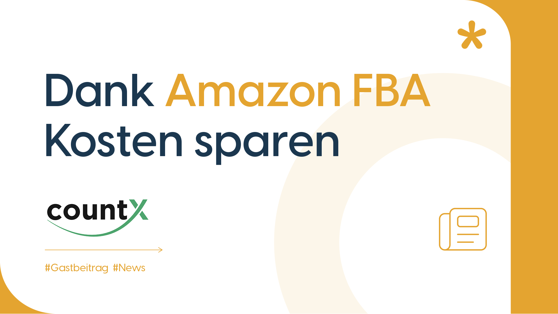 Dank Amazon FBA Kosten einsparen Versand Rechner von countX