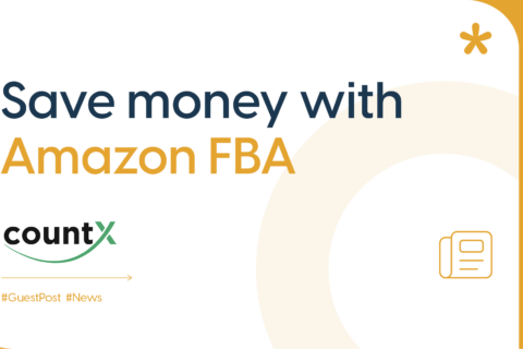 Headerpictur for Guestpost from CountX about "Save money with Amazon FBA"
