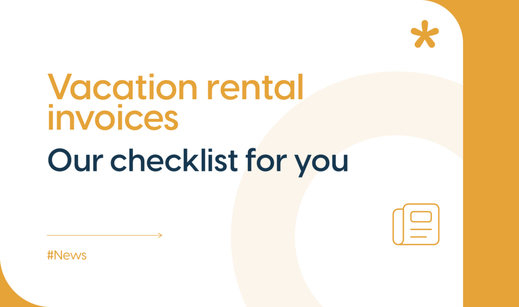 Header image for blog about vacation rental invoices