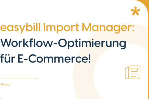 Headerbild zum Blog über easybill Import Manager und Workflow-Optimierung