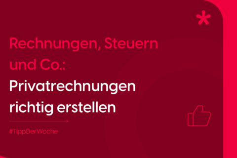 Headerbild zu Blogpost Privatrechnung erstellen