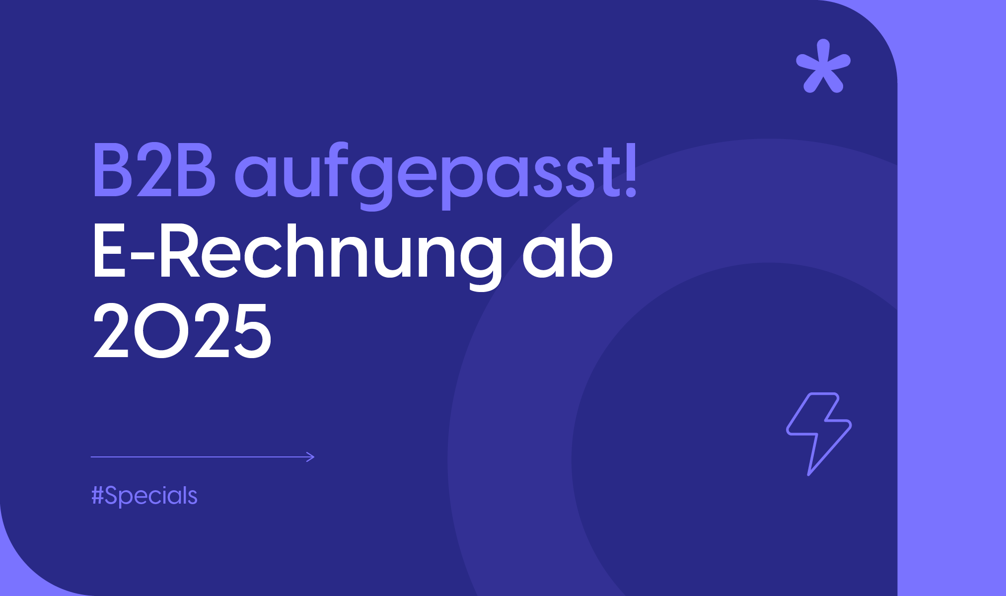 ERechnung im B2B ab 2025 Mit easybill starten