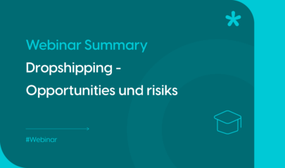 Header picture for summary of webinar about Dropshipping
