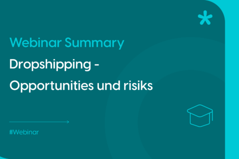 Header picture for summary of webinar about Dropshipping