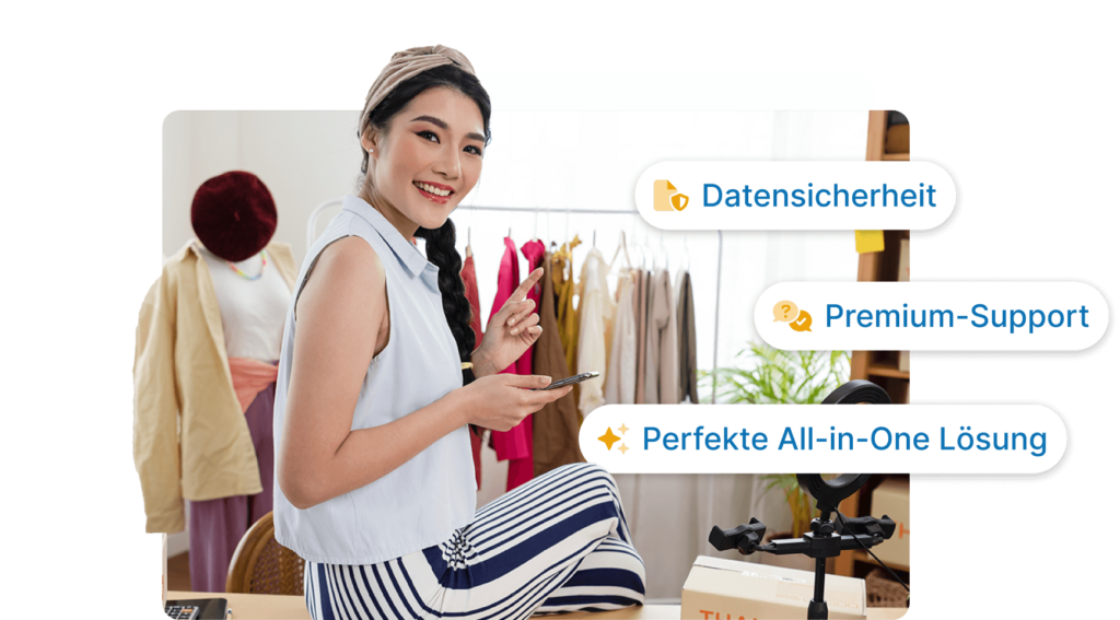 Zugriff auf den sicheren Hood.de Marktplatz mit Premium-Support über die easybill-Plattform