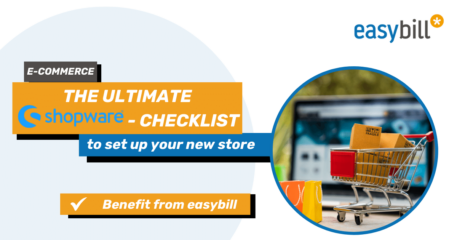 Header image for blog post on checklist for Shopware setup