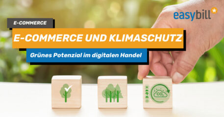 Headerbild für Blog zum Thema E-Commerce und Klimaschutz