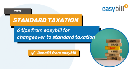 Header image for the blog post on the topic: Conversion to standard taxation