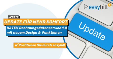 Headerbild für Blogbeitrag zum Thema DATEV Update