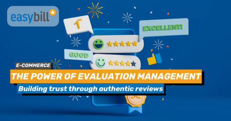 Header image for blog post on the topic of evaluation management in online stores
