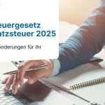 Jahressteuergesetz und Umsatzsteuer