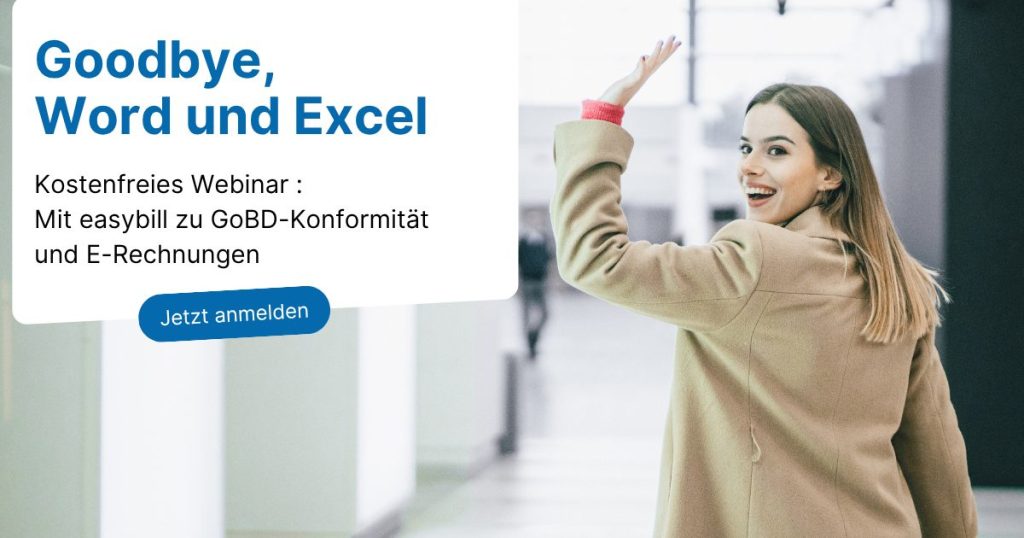 Webinar E-Rechnung und GoBD-konforme Rechnungen
