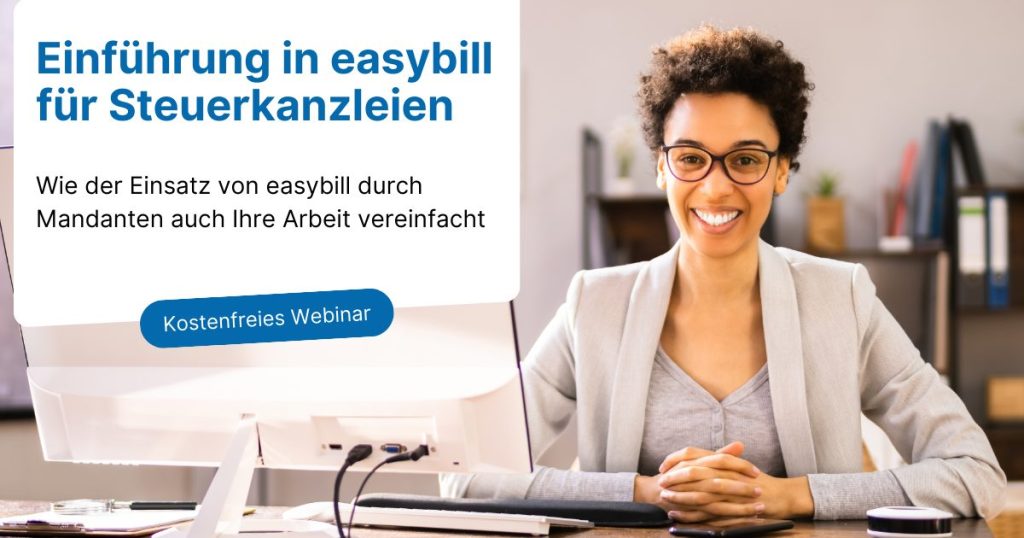 Webinar easybill für Steuerberater