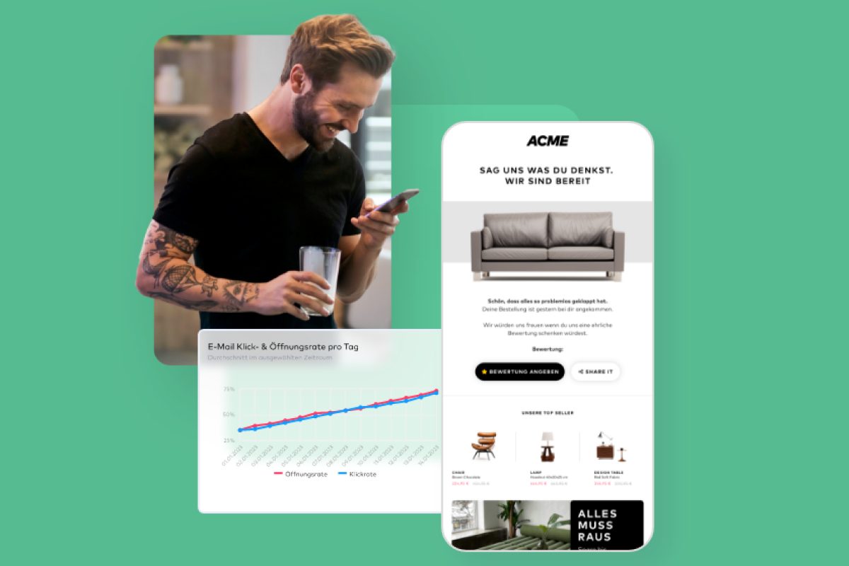 SPEAQ: Automatische Versand-Updates in deinem Design versenden