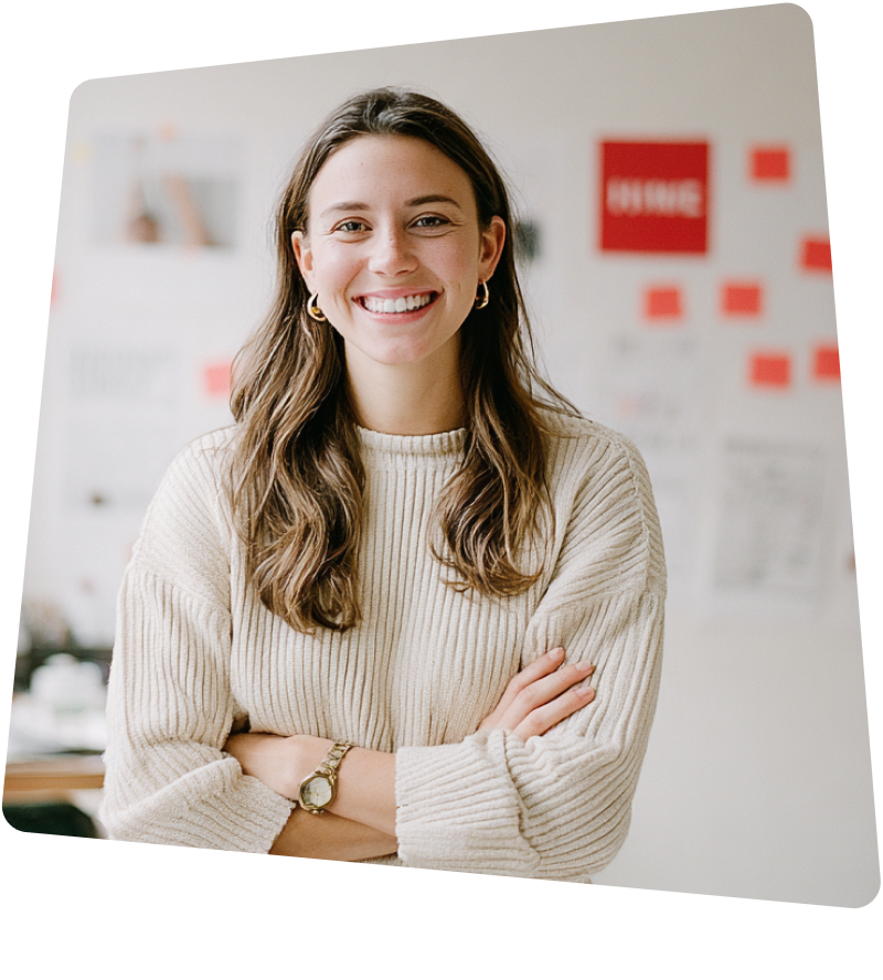 Arbeitskollegen reden entspannt vor einem Laptop