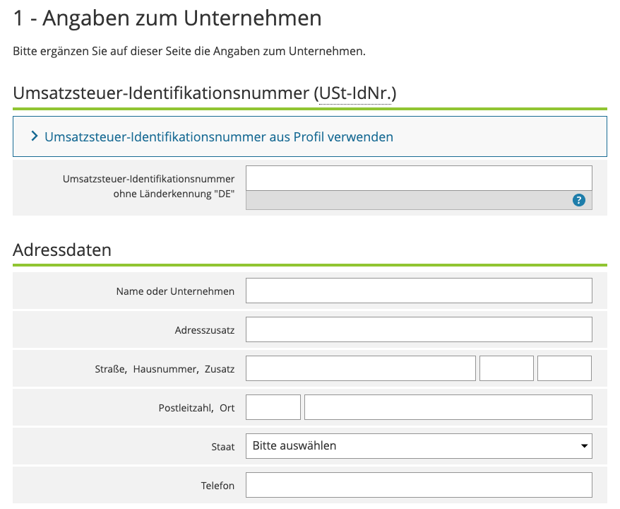 ZM Angaben zum Unternehmen