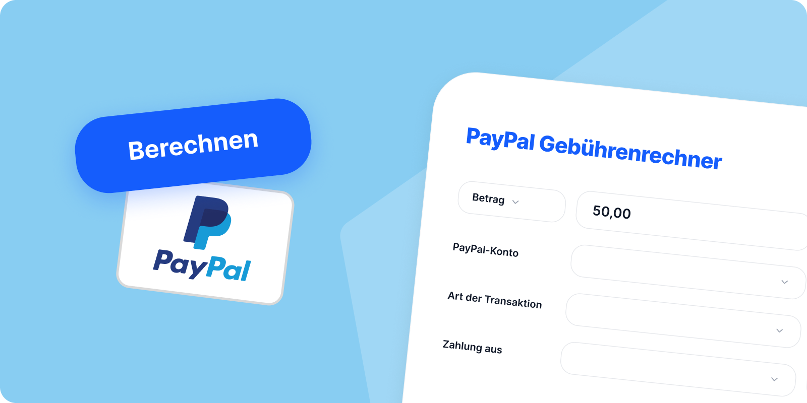 PayPal-Gebühren Rechner: Kosten berechnen