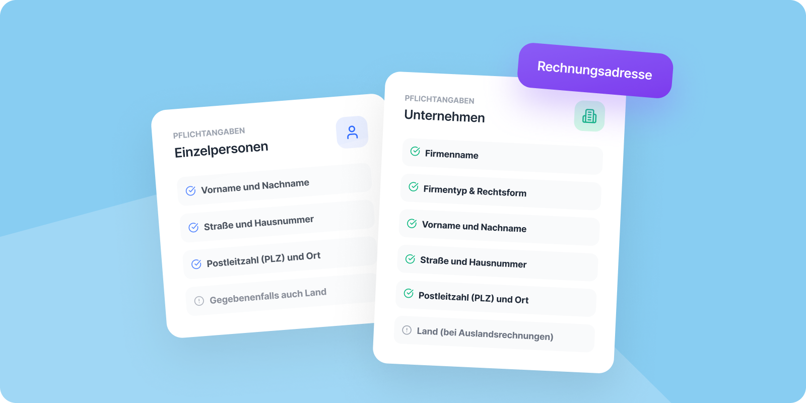 Billing address: mandatory information, GDPR, and e-invoicing